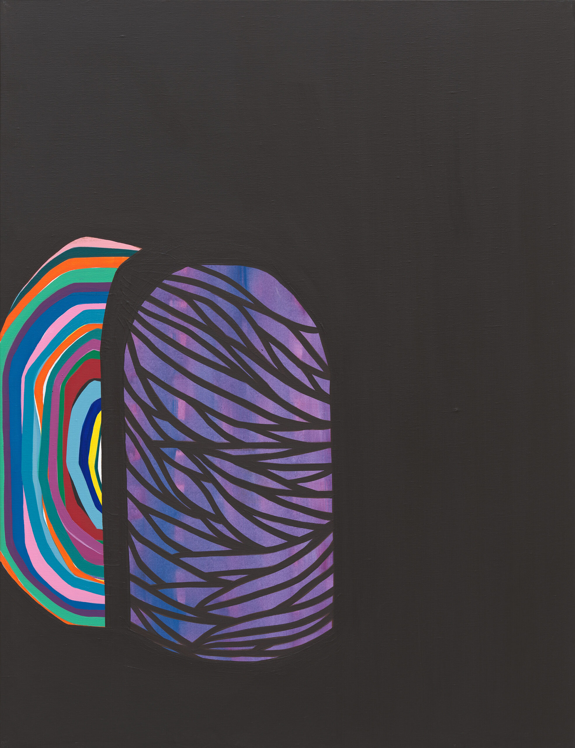 Soo Kyoung Lee, « BAMM », 2021, Acrylique sur toile, 116×89cm.