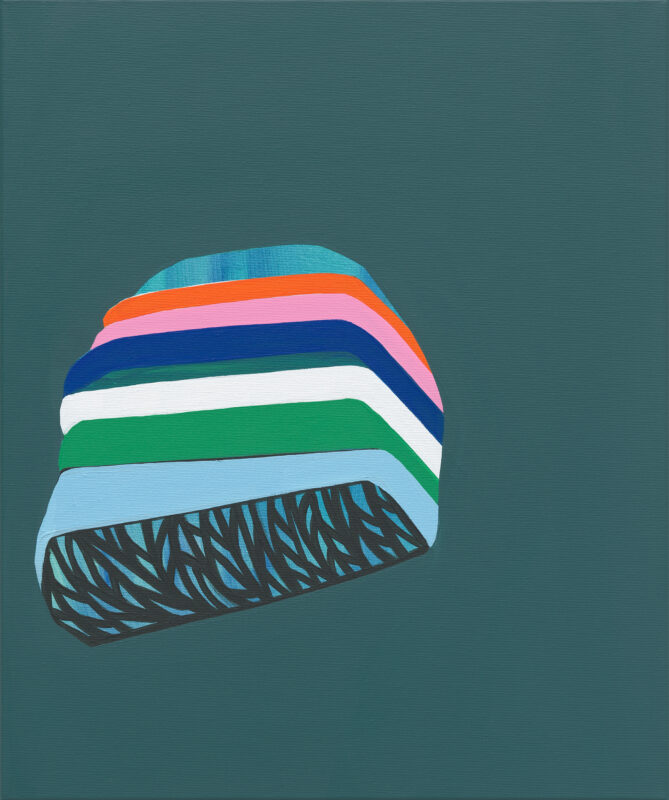Soo Kyoung Lee, « BAPVF », 2021, Acrylique sur toile, 60×50cm