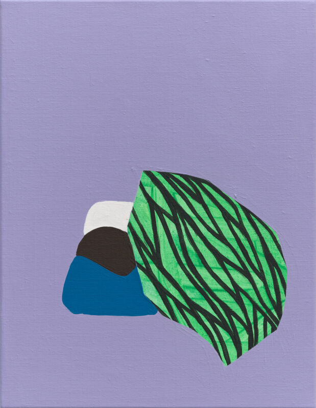 Soo Kyoung Lee, « BASM », 2022, Acrylique sur toile, 35×27cm