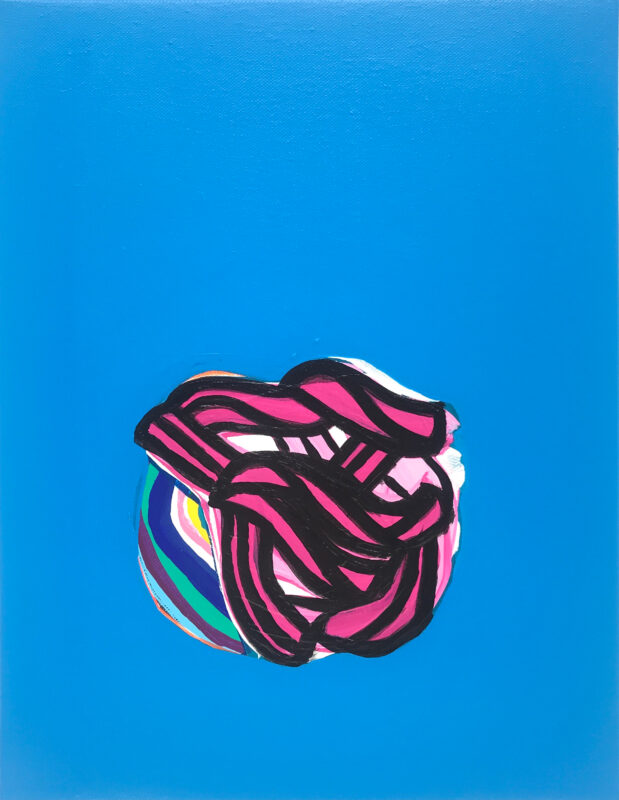 Soo Kyoung Lee, « BPB, 2021 », 2021, Acrylique sur toile, 35×27cm