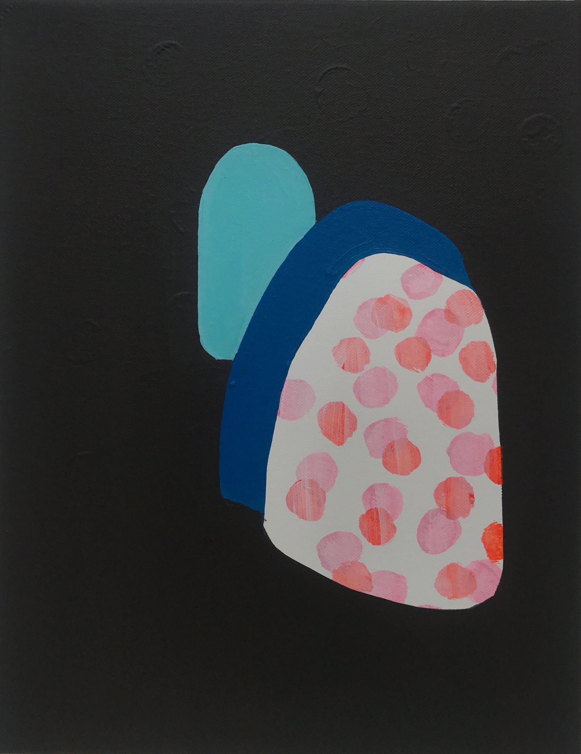 Soo Kyoung Lee, « BPCH », 2021, Acrylique sur toile, 35×27cm.