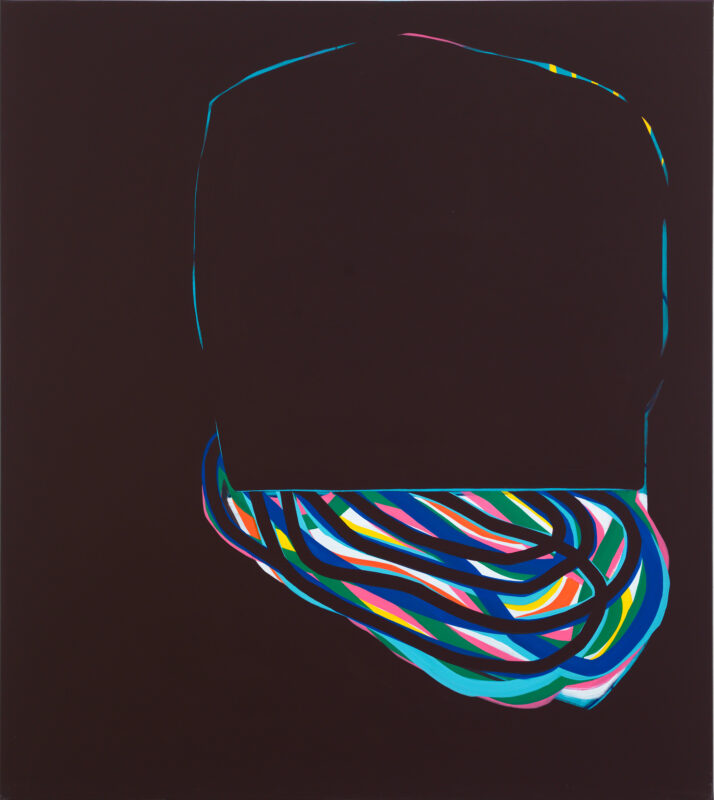 Soo Kyoung Lee, « Chocolat », 2013, Acrylique sur toile, 180×160cm