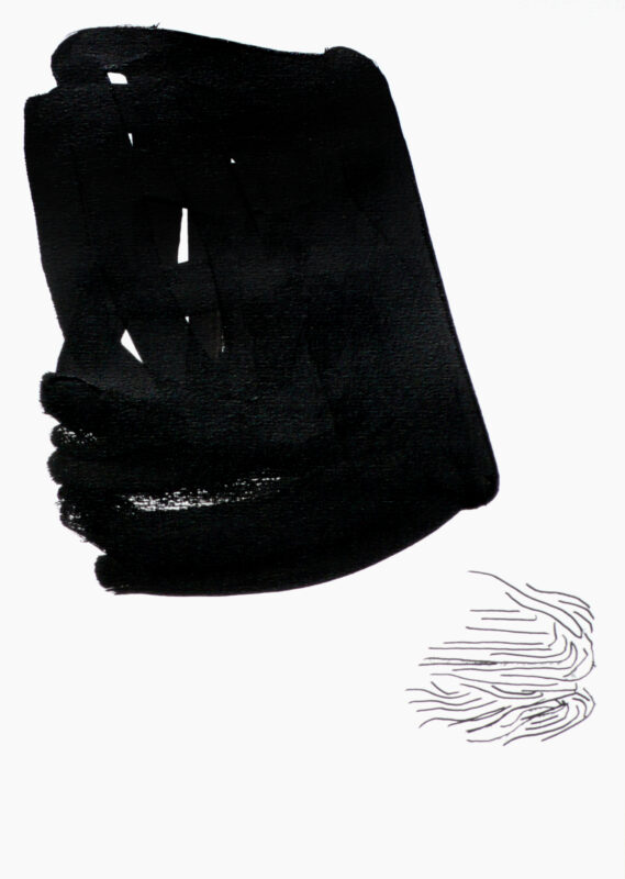 Soo Kyoung Lee, « DB16 », 2011, Techniques mixtes sur papier, 29×21cm