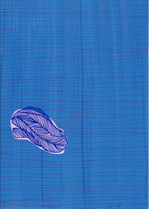 Soo Kyoung Lee, « DC 29 », 2017, Techniques mixtes sur papier, 29×21cm