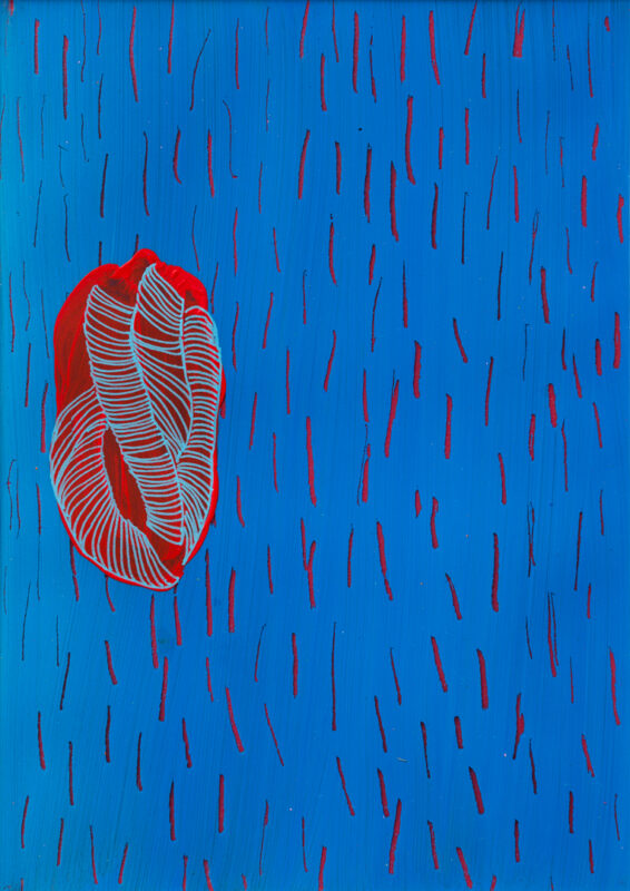 Soo Kyoung Lee, « DC 30 », 2017, Techniques mixtes sur papier, 29×21cm