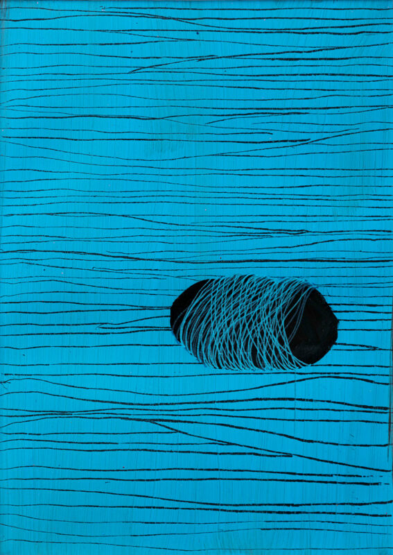 Soo Kyoung Lee, « DC 31 », 2017, Techniques mixtes sur papier, 29×21cm