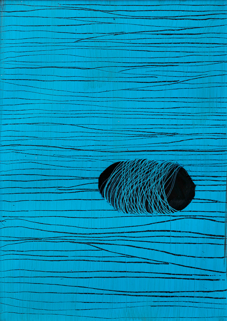 Soo Kyoung Lee, « DC 31 », 2017, Techniques mixtes sur papier, 29×21cm.