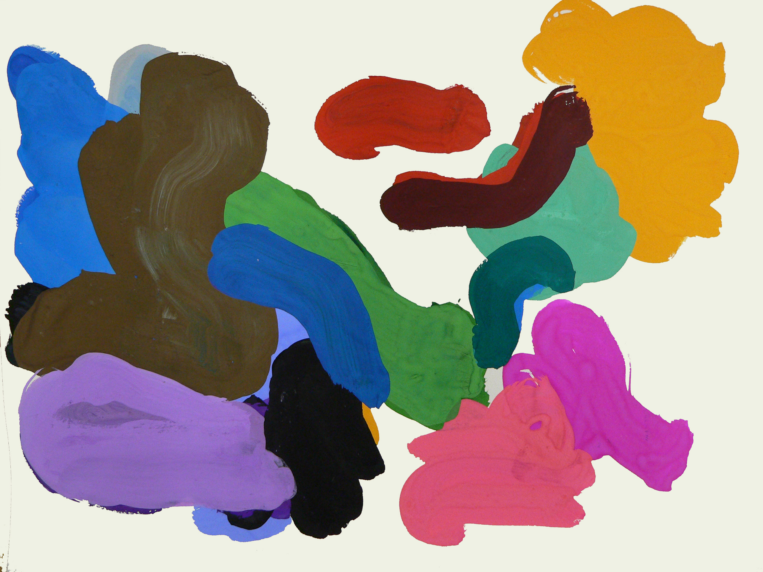 Soo Kyoung Lee, « G5 », 2009, Techniques mixtes sur papier, 32×24cm.