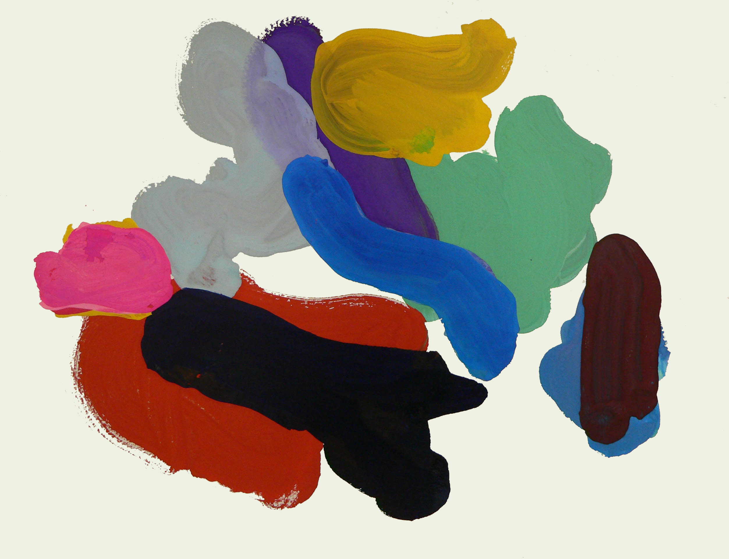 Soo Kyoung Lee, « G7 », 2009, Techniques mixtes sur papier, 32×24cm.