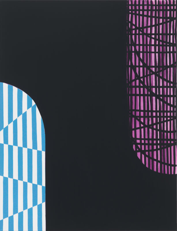Soo Kyoung Lee, « Gris foncé », 2015, Acrylique sur toile, 116×89cm