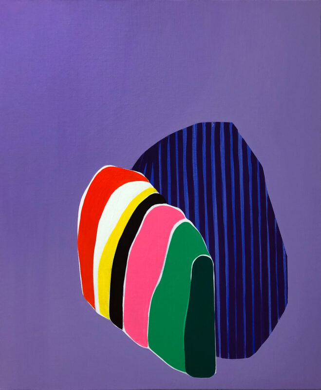 Soo Kyoung Lee, « HO9 », 2020, Acrylique sur toile, 82×62cm