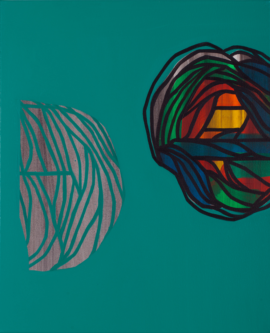 Soo Kyoung Lee, « KER 11 », 2015, Acrylique sur toile, 61×50cm.
