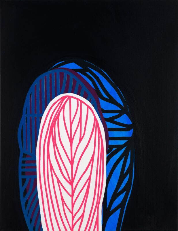 Soo Kyoung Lee, « KER 5 », 2015, Acrylique sur toile, 116×89cm