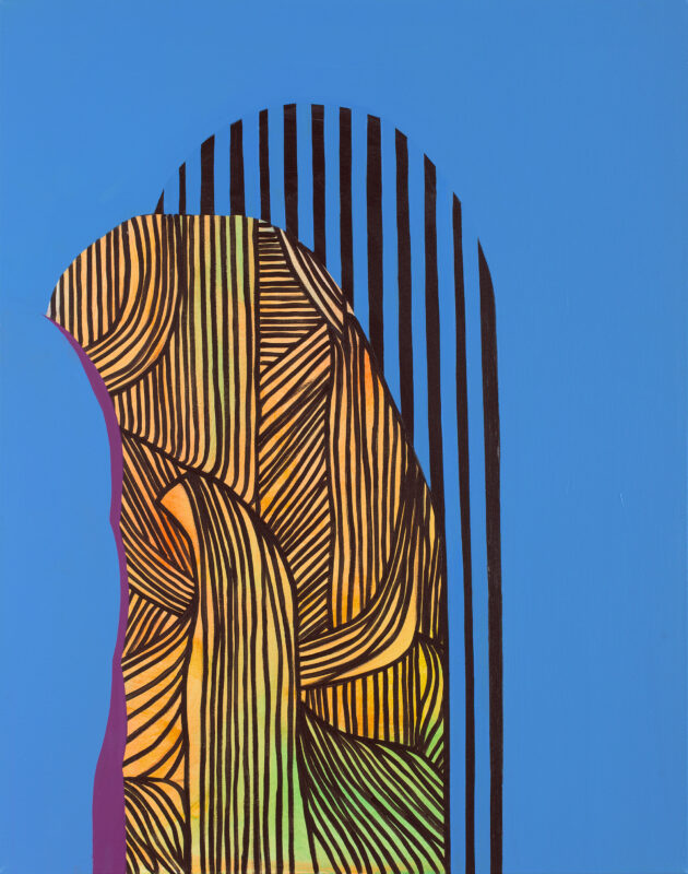 Soo Kyoung Lee, « KER 8 », 2015, Acrylique sur toile, 92×73cm