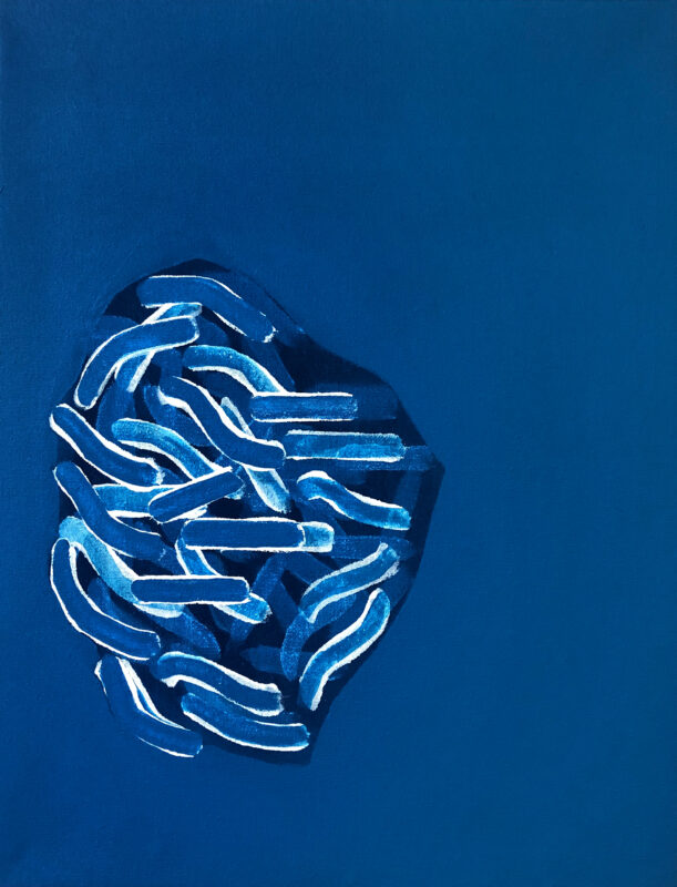 Soo Kyoung Lee, « M4 », 2019, Acrylique sur toile, 35×27cm