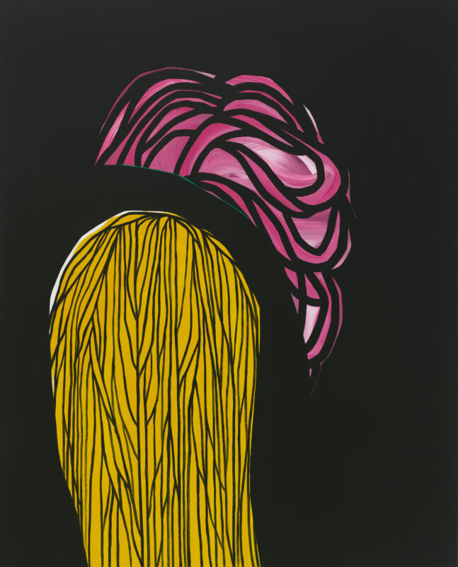Soo Kyoung Lee, « Ombre », 2015, Acrylique sur toile, 162×130cm