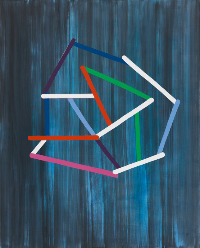 Soo Kyoung Lee, « P1 », 2015, Acrylique sur toile, 162×130cm