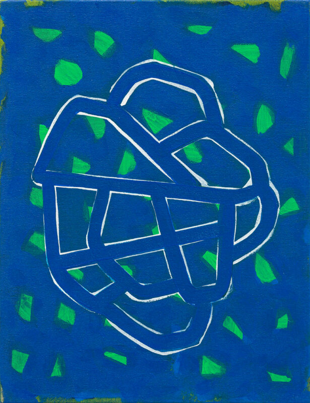 Soo Kyoung Lee, « PB », 2014, Acrylique sur toile, 35×27cm