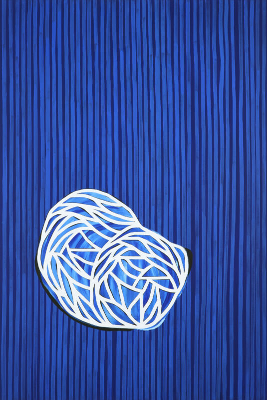 Soo Kyoung Lee, « S7 », 2017, Acrylique sur toile, 195×130cm