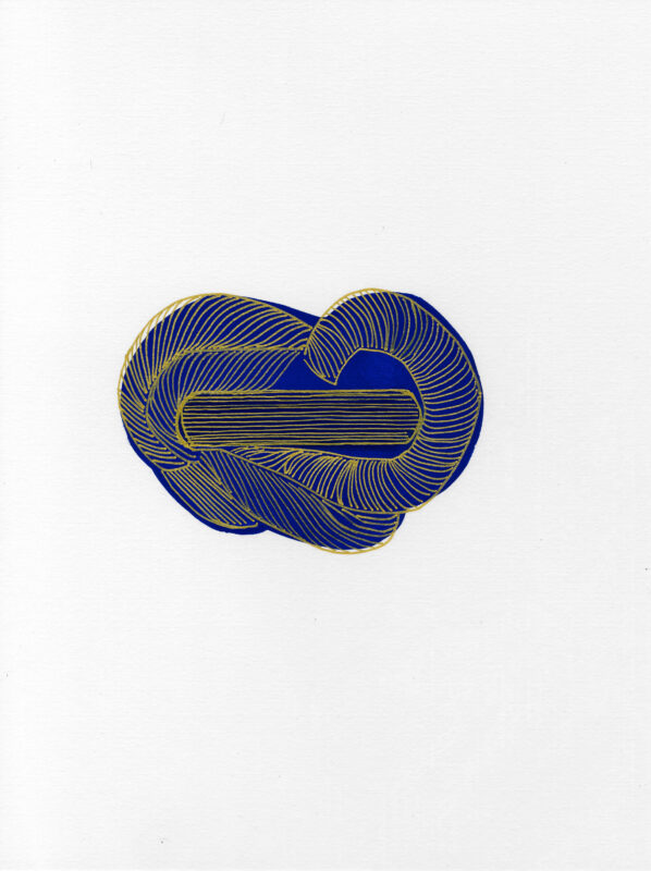 Soo Kyoung Lee, « Sans titre », 2013, Techniques mixtes sur papier, 32×24cm
