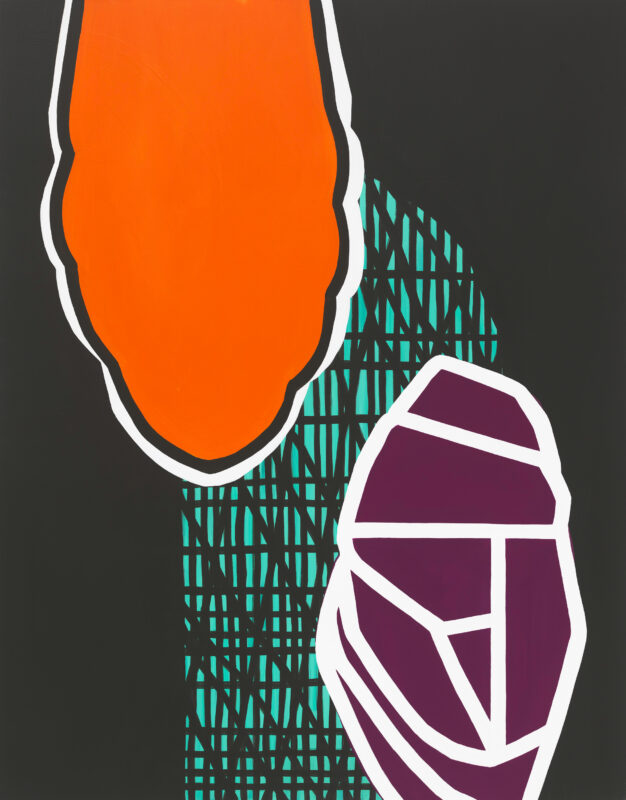 Soo Kyoung Lee, « Terre ombre », 2015, Acrylique sur toile, 146×114cm