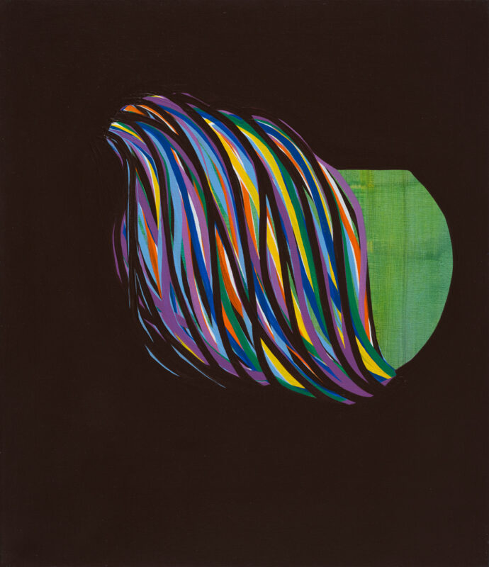 Soo Kyoung Lee, « BA PCH », 2020, Acrylique sur toile, 70×60cm