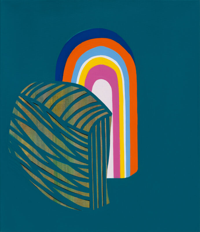 Soo Kyoung Lee, « BA PVP », 2020, Acrylique sur toile, 70×60cm