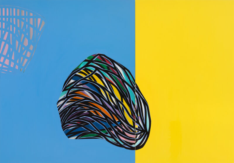 Soo Kyoung Lee, « HO BJ », 2021, Acrylique sur toile, 180×240cm