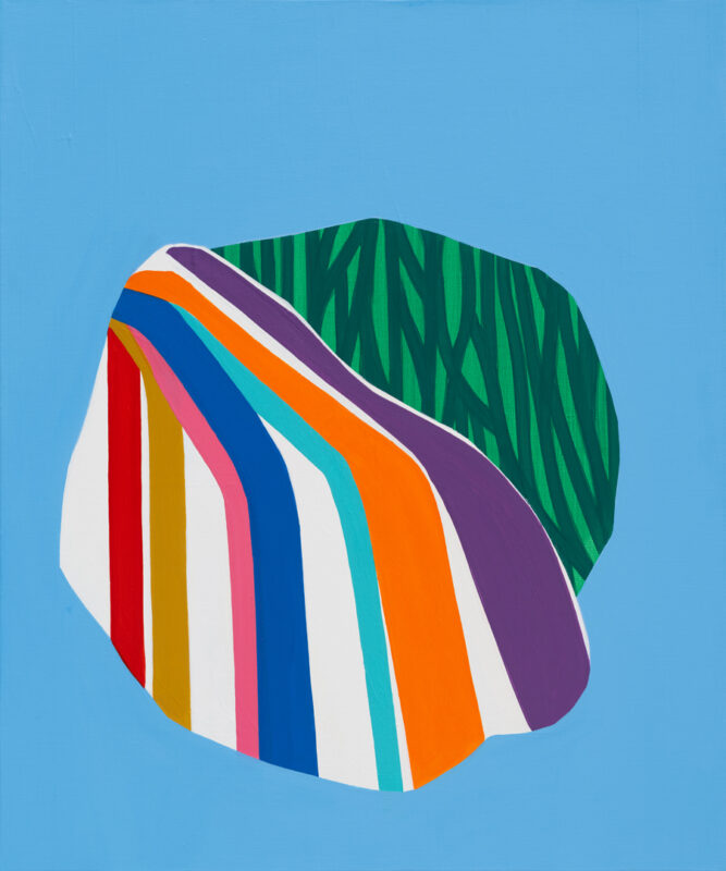 Soo Kyoung Lee, « HOB », 2021, Acrylique sur toile, 72×60cm