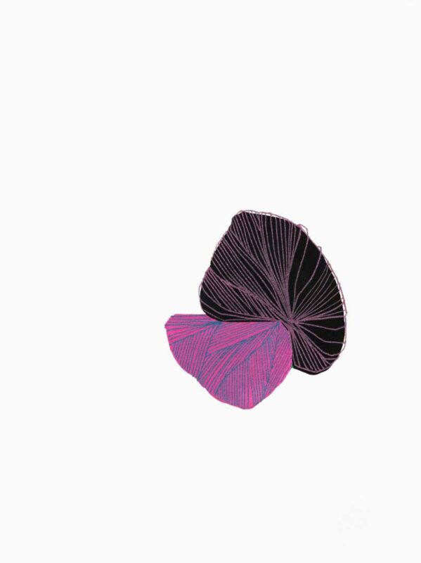 Soo Kyoung Lee, « Dessin 33 », 2017, Techniques mixtes sur papier, 29×21cm