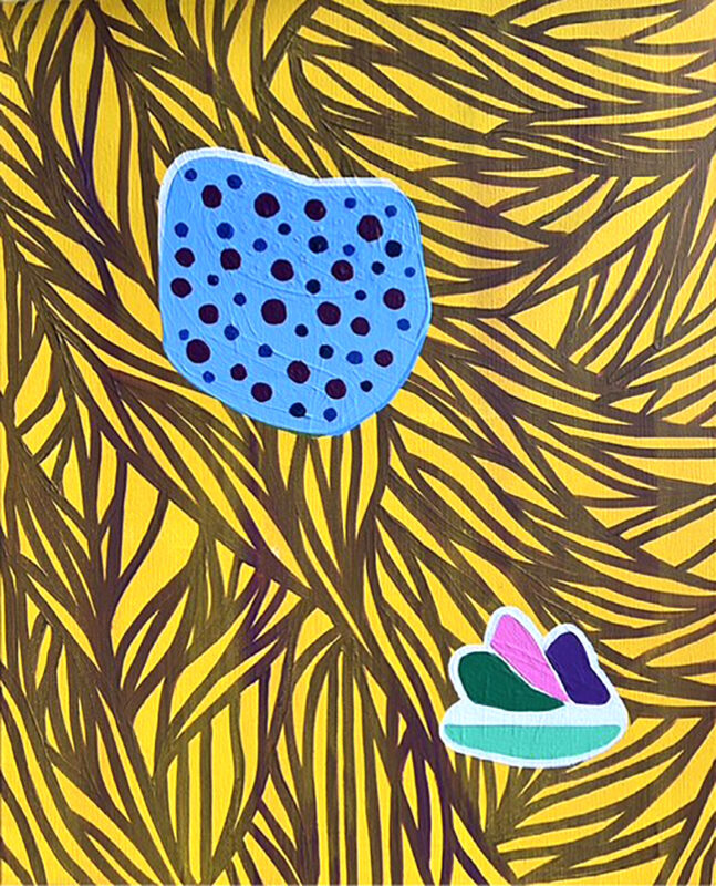 Soo Kyoung Lee, &laquo; BA25S10 &raquo;, 2025, Acrylique sur toile, 41×33cm