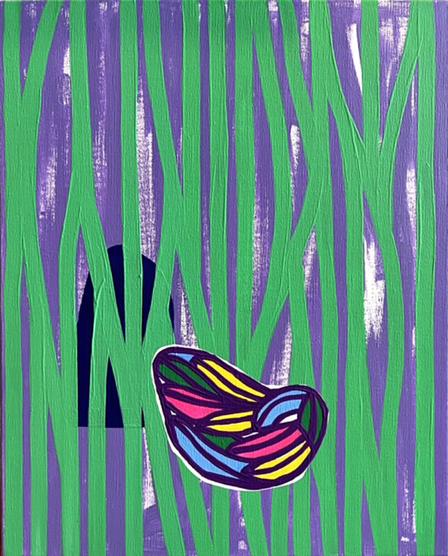 Soo Kyoung Lee, &laquo; BA25S13 &raquo;, 2025, Acrylique sur toile, 41×33cm