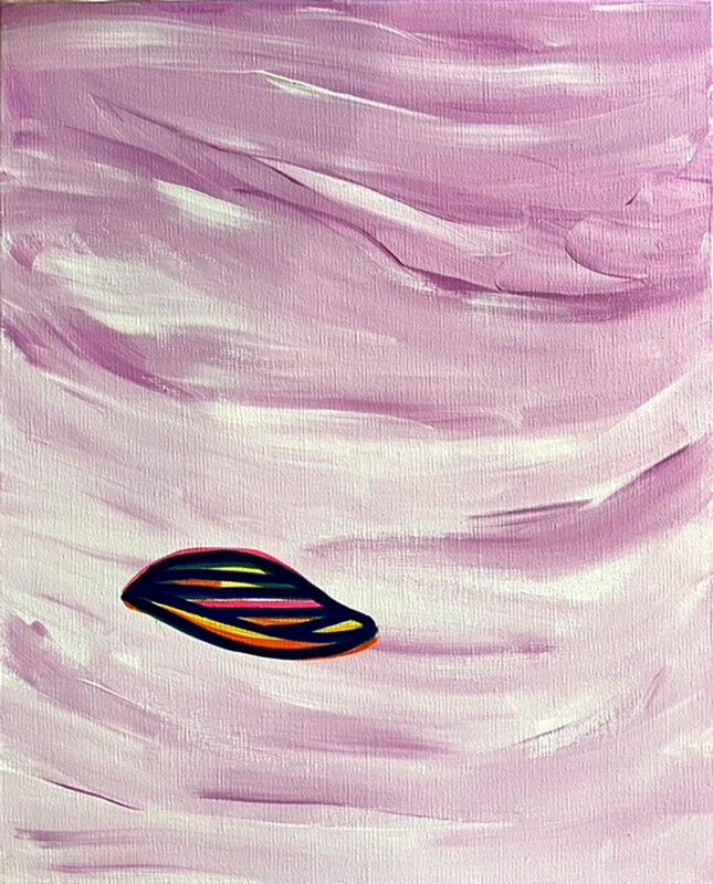 Soo Kyoung Lee, &laquo; BA25S15 &raquo;, 2025, Acrylique sur toile, 41×33cm