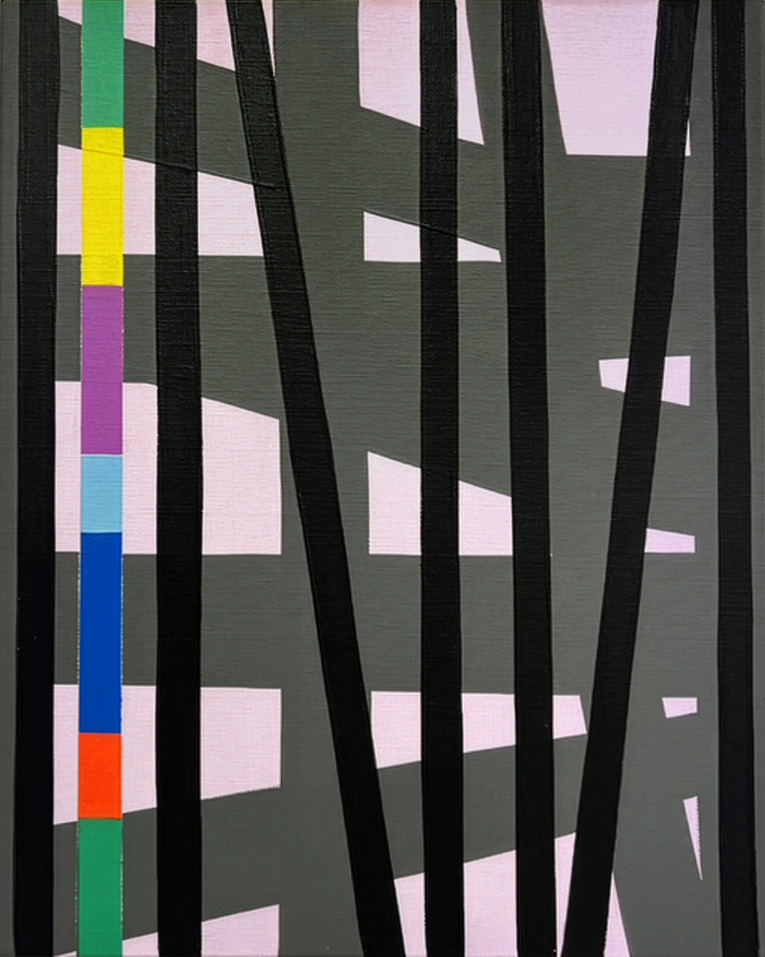 Soo Kyoung Lee, &laquo; BA25S19 &raquo;, 2025, Acrylique sur toile, 41×33cm.