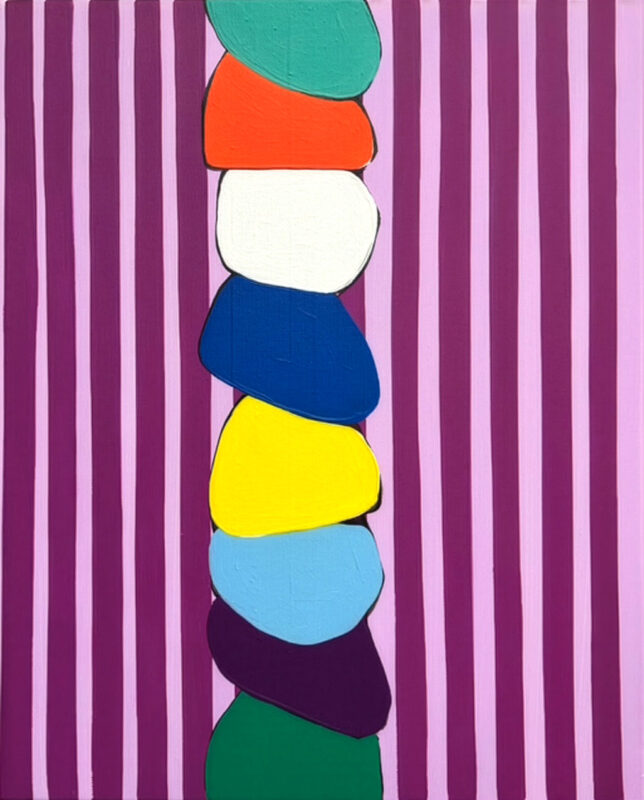 Soo Kyoung Lee, &laquo; BA25S23 &raquo;, 2025, Acrylique sur toile, 41×33cm
