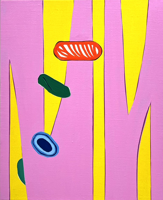 Soo Kyoung Lee, &laquo; BA25S3 &raquo;, 2025, Acrylique sur toile, 41×33cm