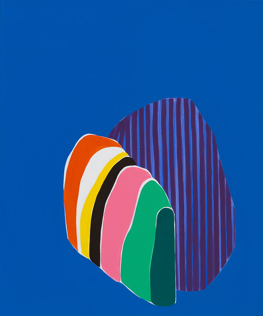 Soo Kyoung Lee, &laquo; HOBC &raquo;, 2021, Acrylique sur toile, 72.5×60.2cm.